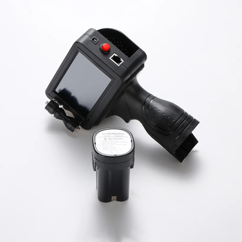 Handheld Inkjet Printer Manual Coding Machine Spraying Adhesive Codes Plastic Bags Food Packaging Dates Anti-Counterfeiting