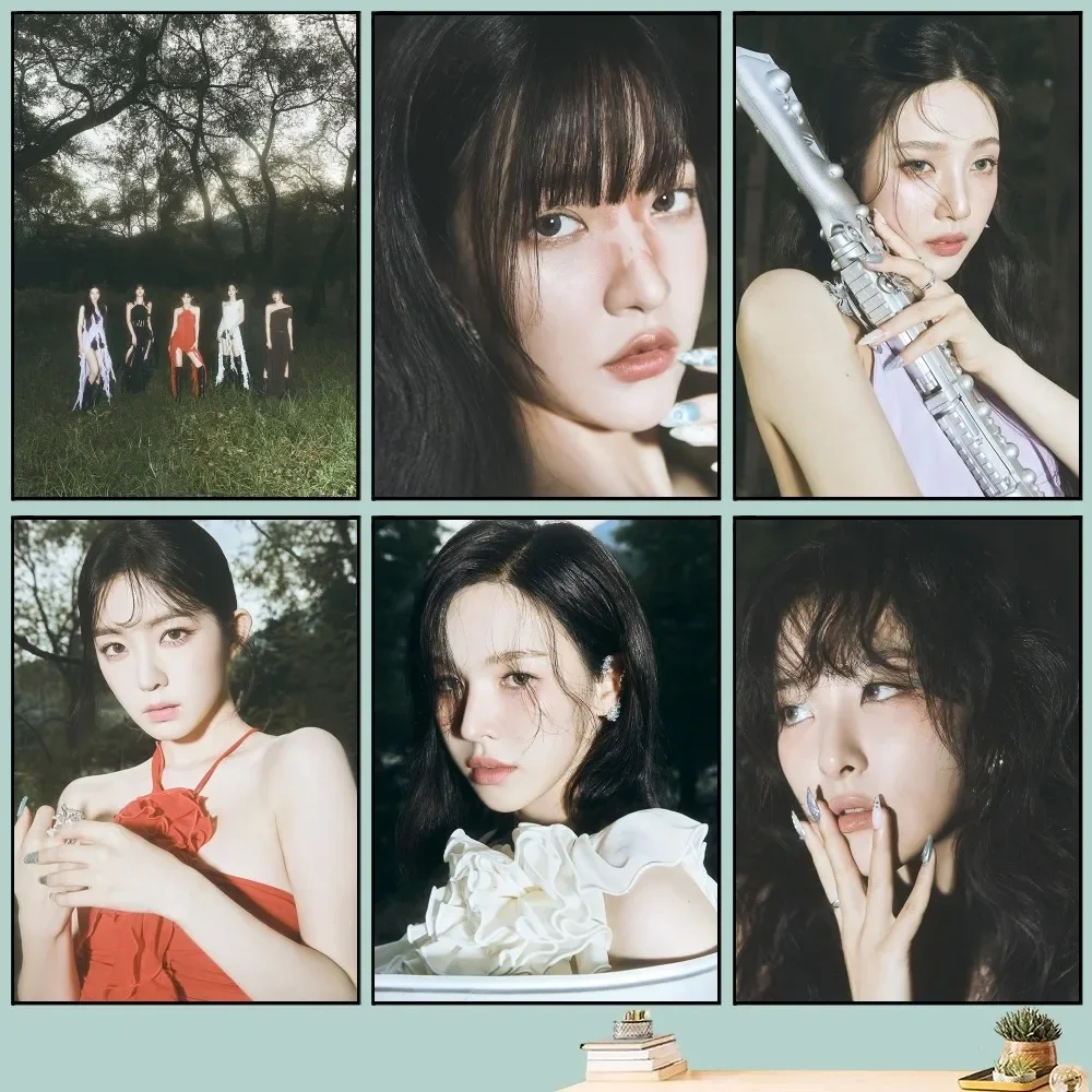 R-Red V-Velvets Kpop Girls Poster DIY Vintage Movie Poster Wall Art Painting Study Stickers Small Szie Wall Painting 
R-Red V-Velvets Kpop Girls Poster DIY Vintage Movie Poster Wall Art Painting Study Stickers Small Szie Wall Painting