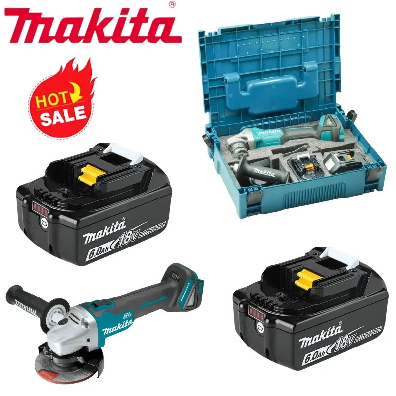 18V Makita 125 DGA404 Brushless Lithium Electric Angle Grinder Rechargeable Cutting Machine High Power Polishing Machine⚡
18V Makita 125 DGA404 Brushless Lithium Electric Angle Grinder Rechargeable Cutting Machine High Power Polishing Machine⚡