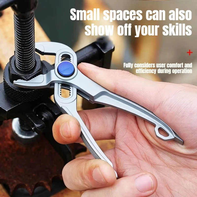 Mini Water Pump Pliers Universal Wrench High Hardness Multifunctional Adjustable Plumbing Pipe Wrench Portable Hand Tool
Mini Water Pump Pliers Universal Wrench High Hardness Multifunctional Adjustable Plumbing Pipe Wrench Portable Hand Tool