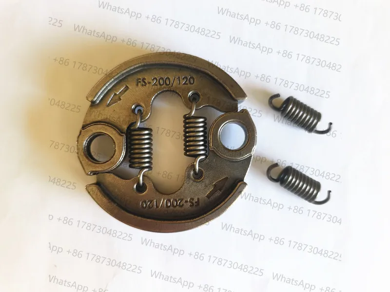 Clutch + 2 spring for ST. FS3900 FR3900 FS235 FR235 FS240 FS240R FS260R FS260 FS310 FS311 FS360 FS361 FS410 FS411 FS460 chainsaw
Clutch + 2 spring for ST. FS3900 FR3900 FS235 FR235 FS240 FS240R FS260R FS260 FS310 FS311 FS360 FS361 FS410 FS411 FS460 chainsaw