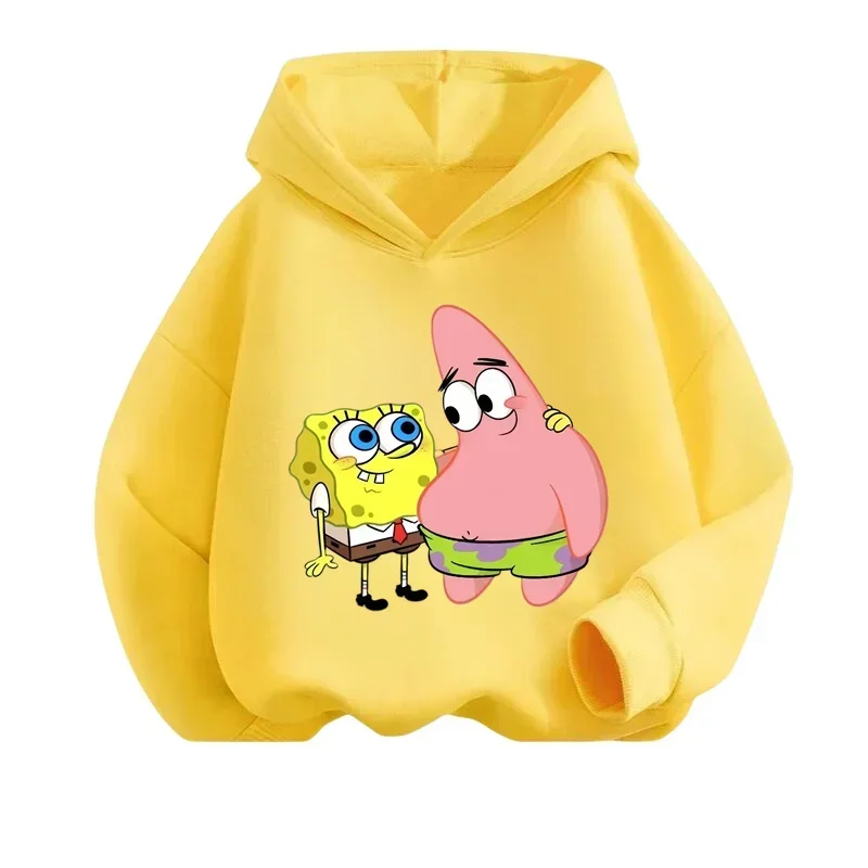 Spring and Autumn SpongeBob Printed Hoodies for Kids Sweatshirts for Boys and Girls Original Fashion Creative Games Baby Clothes
Spring and Autumn SpongeBob Printed Hoodies for Kids Sweatshirts for Boys and Girls Original Fashion Creative Games Baby Clothes