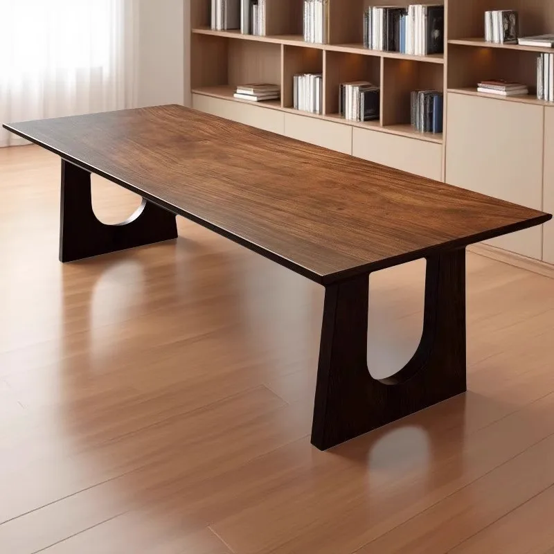 South American Walnut Dining Table Tea Table Household Modern Simple Practical Solid Wood Table Medium Antique U Feet
South American Walnut Dining Table Tea Table Household Modern Simple Practical Solid Wood Table Medium Antique U Feet