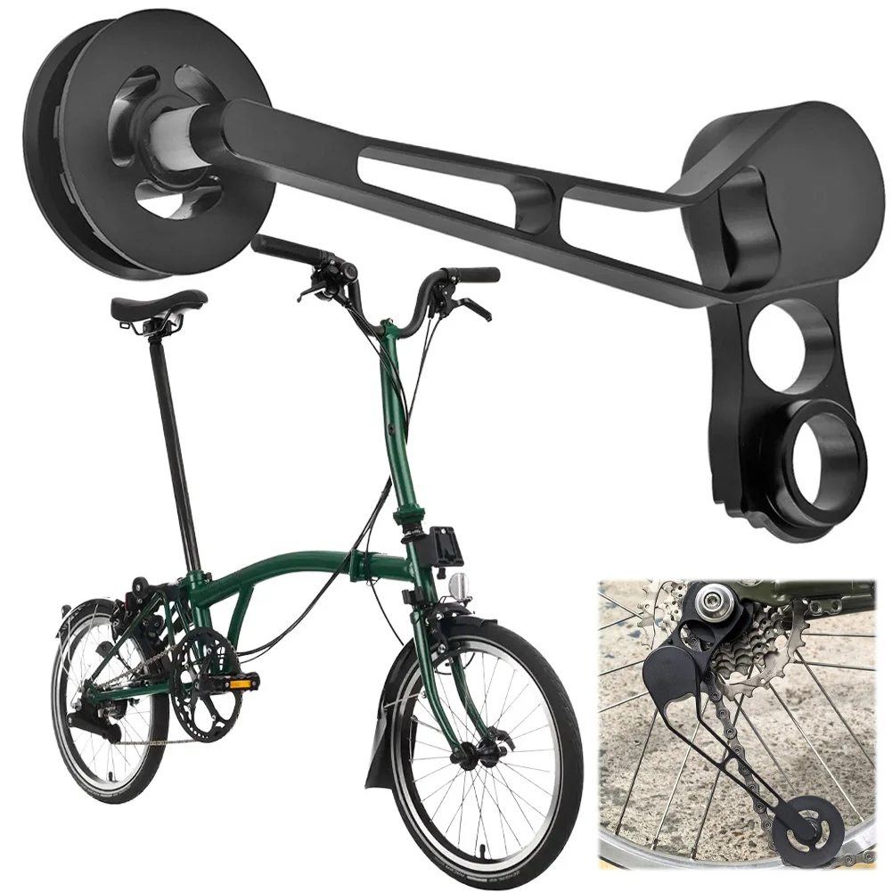 Стабилизатор цепи заднего переключателя скоростей для велосипедов, 5/6/7 скоростей, натяжитель цепи для складных велосипедов Brompton
Стабилизатор цепи заднего переключателя скоростей для велосипедов, 5/6/7 скоростей, натяжитель цепи для складных велосипедов Brompton