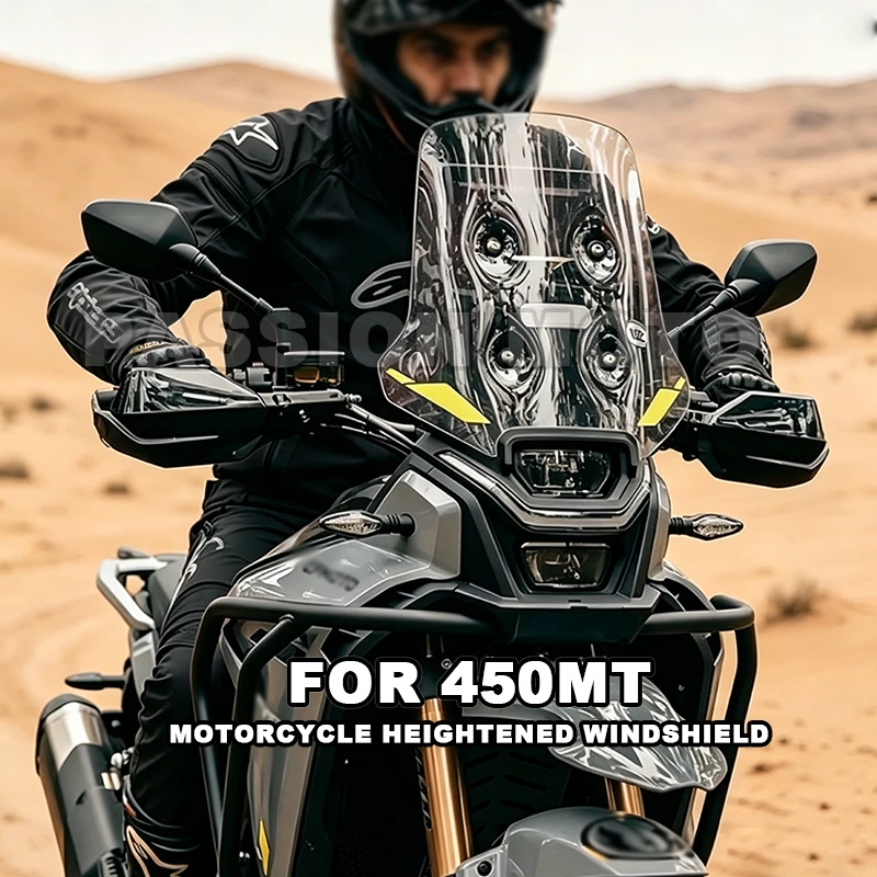 2026 For CFMOTO 450MT Windshield 450 MT Accessories Motorcycle Front Windscreen for cf450mt MT 450 Windshield MT450 Parts
2026 For CFMOTO 450MT Windshield 450 MT Accessories Motorcycle Front Windscreen for cf450mt MT 450 Windshield MT450 Parts