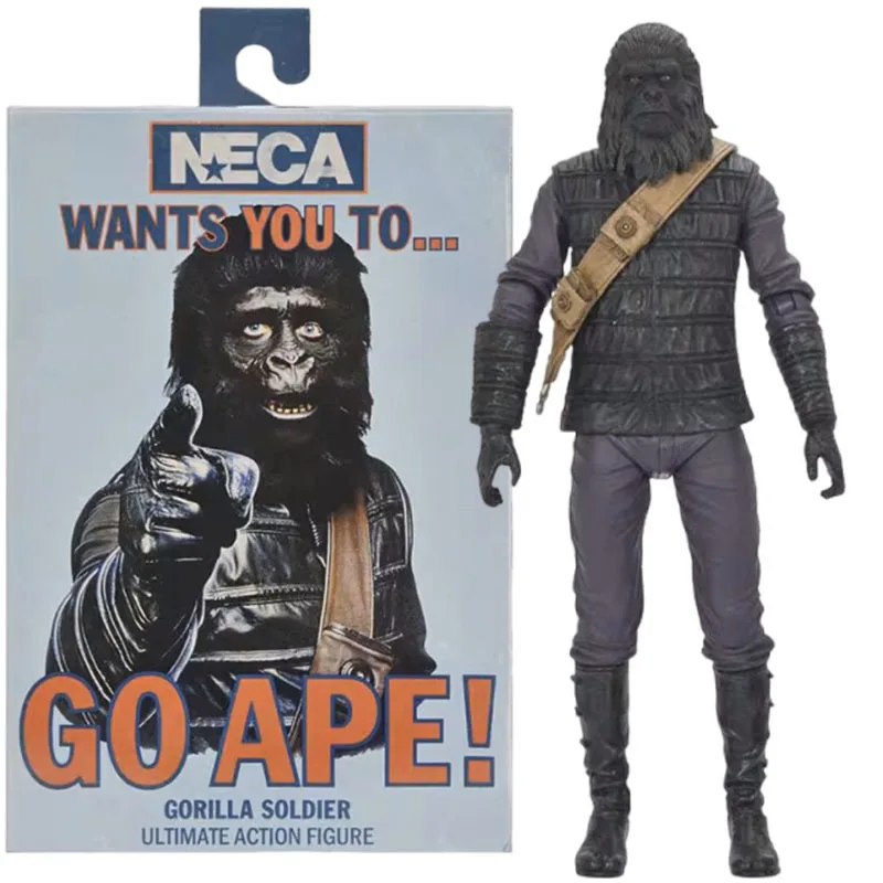 Gorilla Soldier Model NECA 29981 Planet of the Apes Legacy Series Action Figure Manga Figurine Toys 7-Inch Figuras Gift Original 
Gorilla Soldier Model NECA 29981 Planet of the Apes Legacy Series Action Figure Manga Figurine Toys 7-Inch Figuras Gift Original