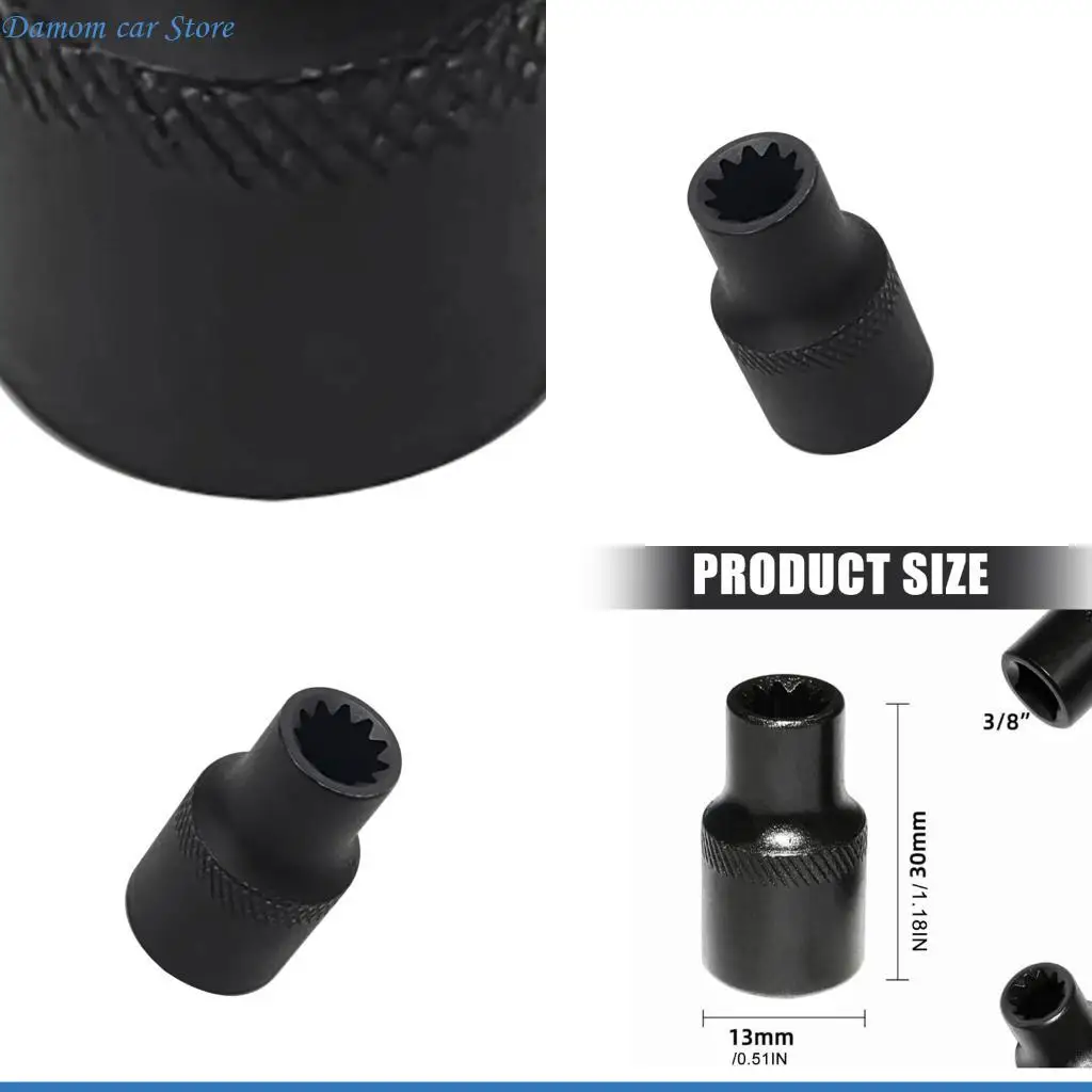 A2UC 11pt Brake Calipers Piston Removal Socket Heavy Duty Steel Construction Brake System Removal Tool for Commercial Trucks
A2UC 11pt Brake Calipers Piston Removal Socket Heavy Duty Steel Construction Brake System Removal Tool for Commercial Trucks