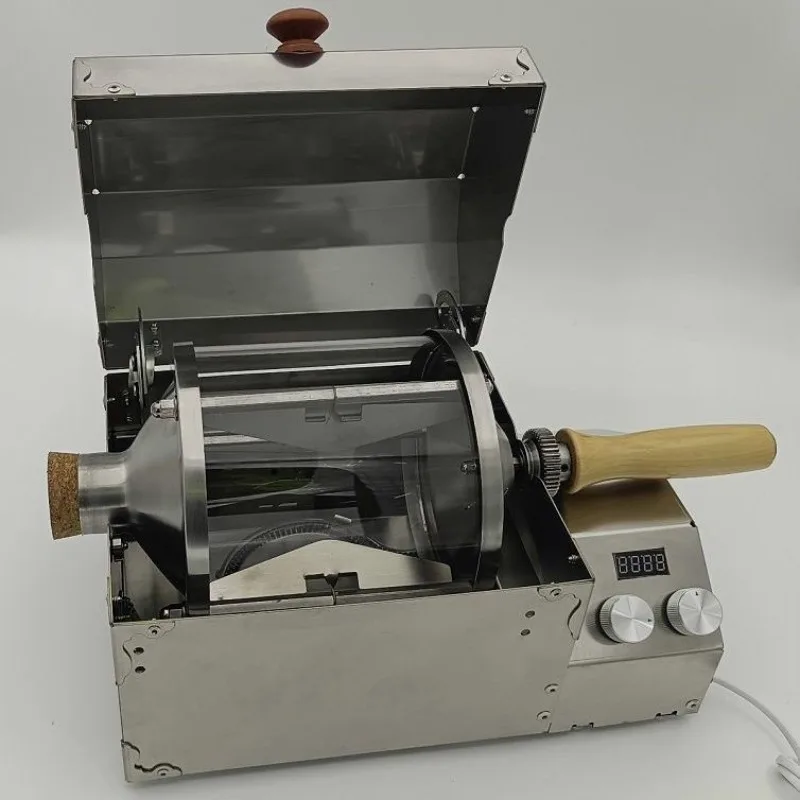 Small household automatic coffee roaster Electric quartz glass drum Commercial fourth-generation coffee machine
Small household automatic coffee roaster Electric quartz glass drum Commercial fourth-generation coffee machine