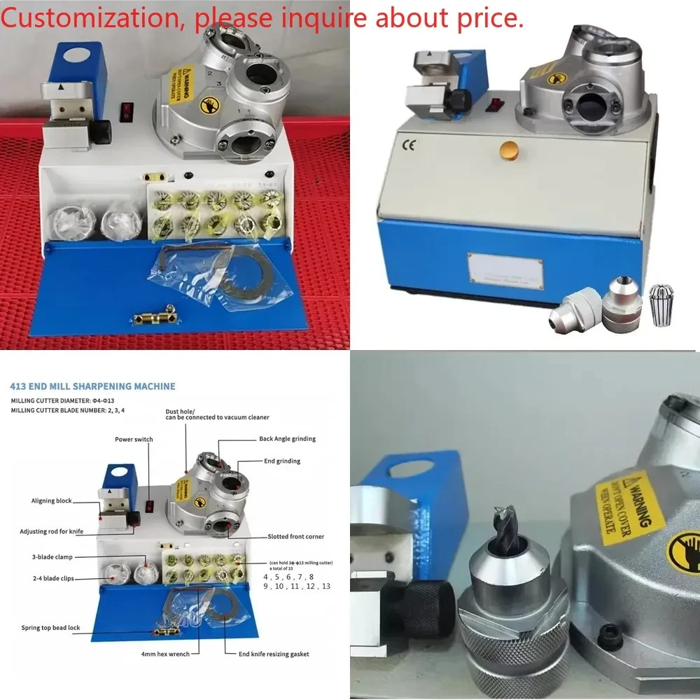 Hot sale413 Fully Automatic End Grinder Woodworking Alloy Steel Milling Cutter High Precision Milling Cutter
Hot sale413 Fully Automatic End Grinder Woodworking Alloy Steel Milling Cutter High Precision Milling Cutter