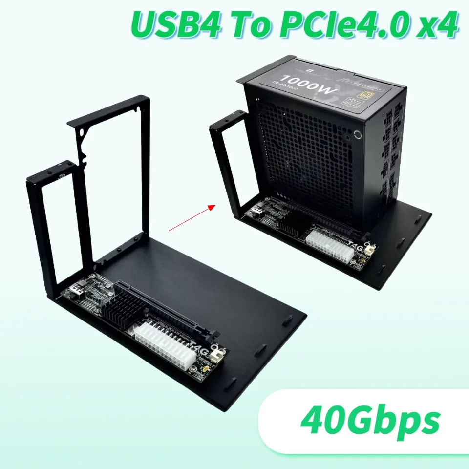 UT4G-BK7 для NUC ITX STX видеокарта для ноутбука, ПК, внешний адаптер USB4 к PCIe X16 eGPU, кронштейн PCIe 4.0 X4 Thunderbolt4/3 GPU
UT4G-BK7 для NUC ITX STX видеокарта для ноутбука, ПК, внешний адаптер USB4 к PCIe X16 eGPU, кронштейн PCIe 4.0 X4 Thunderbolt4/3 GPU