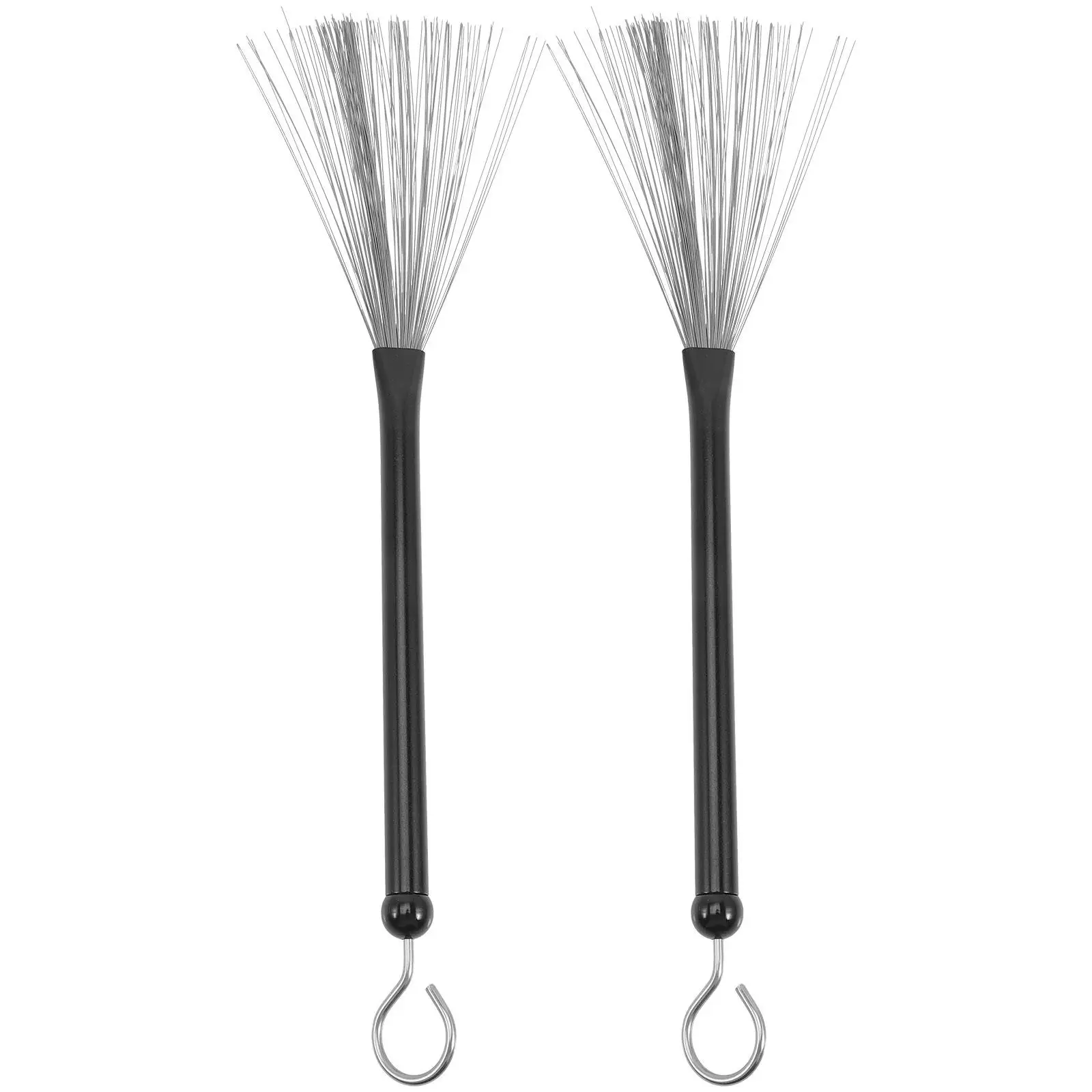2Pcs Metal Durable Soft Grip Jazz Drums Percussion Stick Brush Instrument Drum Brushes Accessories Wire Drum Set
2Pcs Metal Durable Soft Grip Jazz Drums Percussion Stick Brush Instrument Drum Brushes Accessories Wire Drum Set