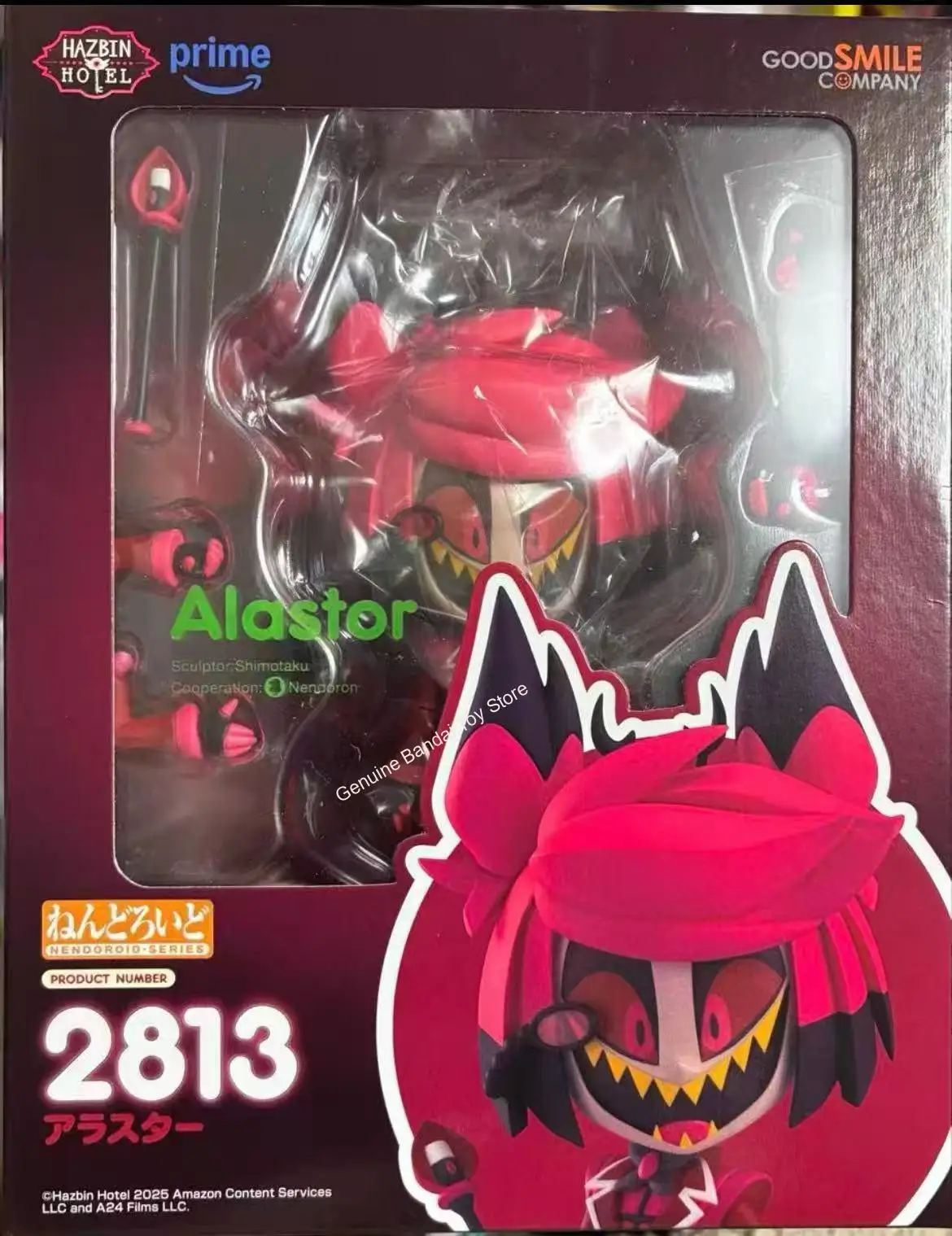 100% Original Good Smile Company Nendoroid (#2813) Hazbin Hotel Alastor Collection Series Anime Figure Action Figure Model Toys
100% Original Good Smile Company Nendoroid (#2813) Hazbin Hotel Alastor Collection Series Anime Figure Action Figure Model Toys
