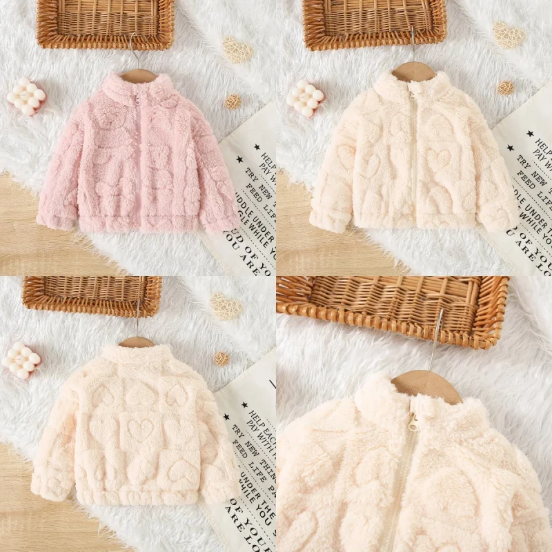 Baby Girl Coat Winter Cotton Solid Color Love Bear Long Sleeved Baby Girl Jacket Cartoon Warm Christmas Girl's Top Baby Clothing
Baby Girl Coat Winter Cotton Solid Color Love Bear Long Sleeved Baby Girl Jacket Cartoon Warm Christmas Girl's Top Baby Clothing