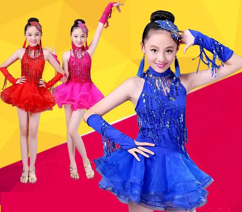 Set Sequins Fringe Tassels Latin Dance Dress Latin Dress Costume for Girls Kids Ballroom Costume Professional Salsa Rumba Cha Ch
Set Sequins Fringe Tassels Latin Dance Dress Latin Dress Costume for Girls Kids Ballroom Costume Professional Salsa Rumba Cha Ch