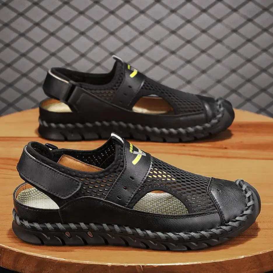 Men Quick Dry Wading Aqua Shoes Beach Sandals Fashion Summer Walking Shoes Breathable Mesh Shoes Non-Slip Male Outdoor Sandals
Men Quick Dry Wading Aqua Shoes Beach Sandals Fashion Summer Walking Shoes Breathable Mesh Shoes Non-Slip Male Outdoor Sandals