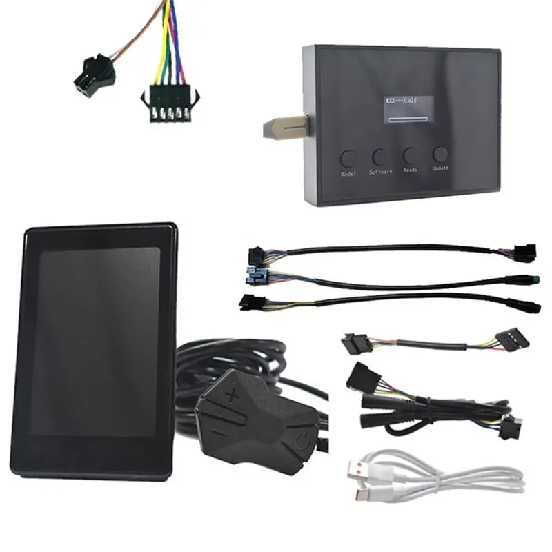 For E-Bike 24V/36V/48V/60V E-Scooter LCD Meter Programmer Kit Protocol Writer Identifier Supports NO. 2/J/5S/KDS SM5+ 2PIN
For E-Bike 24V/36V/48V/60V E-Scooter LCD Meter Programmer Kit Protocol Writer Identifier Supports NO. 2/J/5S/KDS SM5+ 2PIN