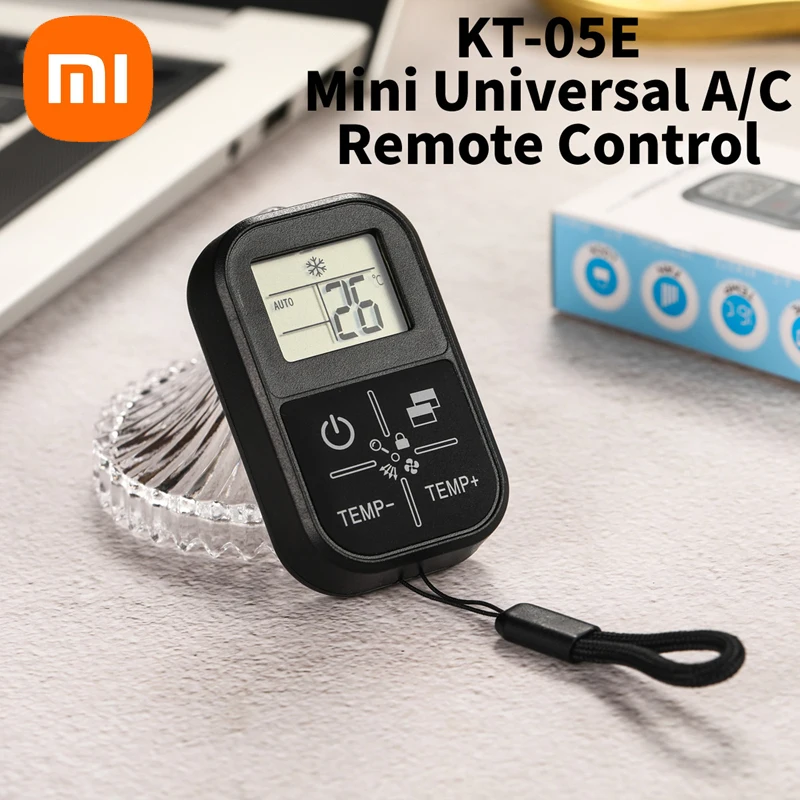 Xiaomi Мини Портативный ЖК-дисплей Универсальный пульт дистанционного управления для кондиционирования воздуха Подходит для кондиционера без настройки 
Xiaomi Мини Портативный ЖК-дисплей Универсальный пульт дистанционного управления для кондиционирования воздуха Подходит для кондиционера без настройки