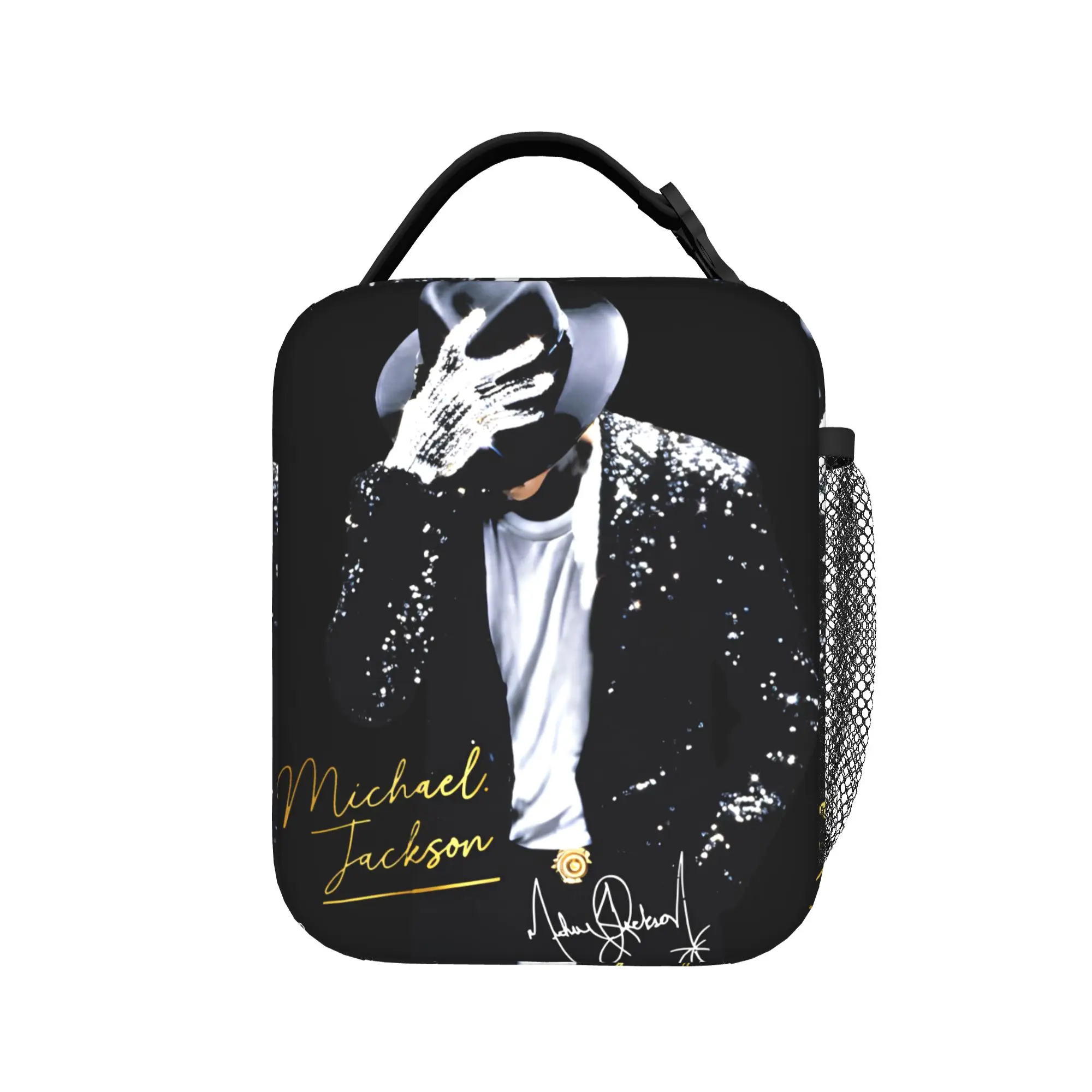 MJ king of pop Feet Pop Legend Insulated Lunch Bag Thermal Bag Meal Container Tote Lunch Box Food Storage Bags Office Travel
MJ king of pop Feet Pop Legend Insulated Lunch Bag Thermal Bag Meal Container Tote Lunch Box Food Storage Bags Office Travel