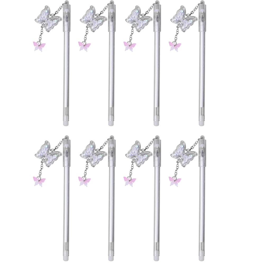 8pcs Kawaii Butterfly Charm Gel Pens For Students Roller Pen With Pigment Ink Waterproof Fade Resistant Smooth Writing School
8pcs Kawaii Butterfly Charm Gel Pens For Students Roller Pen With Pigment Ink Waterproof Fade Resistant Smooth Writing School