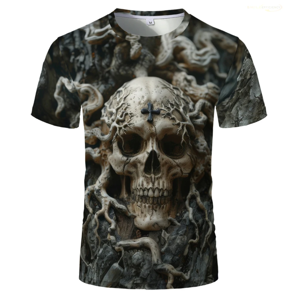 2024 New Halloween Horror Skull T-Shirt Fashion Trend Casual Short Sleeve T Shirt Street O-Neck Gothic Skeleton Male Kids Tees
2024 New Halloween Horror Skull T-Shirt Fashion Trend Casual Short Sleeve T Shirt Street O-Neck Gothic Skeleton Male Kids Tees