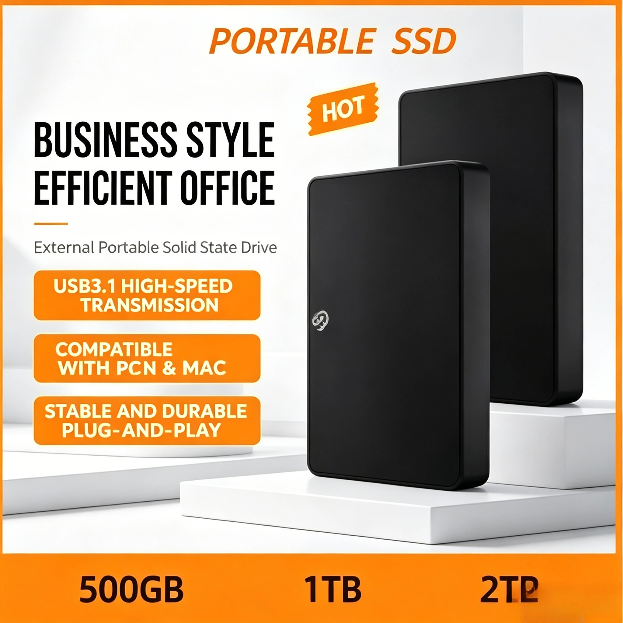 New High Speed For Seagate Portable External Hard Drive 2.5 Inch USB3.0 500GB 1TB Extended Storage Disk For Laptop Desktop PC
New High Speed For Seagate Portable External Hard Drive 2.5 Inch USB3.0 500GB 1TB Extended Storage Disk For Laptop Desktop PC