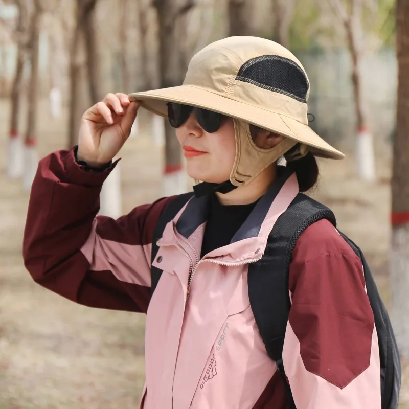 Men's Summer Windproof Sun Hat Women Outdoor Fishing Bucket Cap UV Protection Cycling Surfing Oversize Head Motorcycle Cap Climb
Men's Summer Windproof Sun Hat Women Outdoor Fishing Bucket Cap UV Protection Cycling Surfing Oversize Head Motorcycle Cap Climb