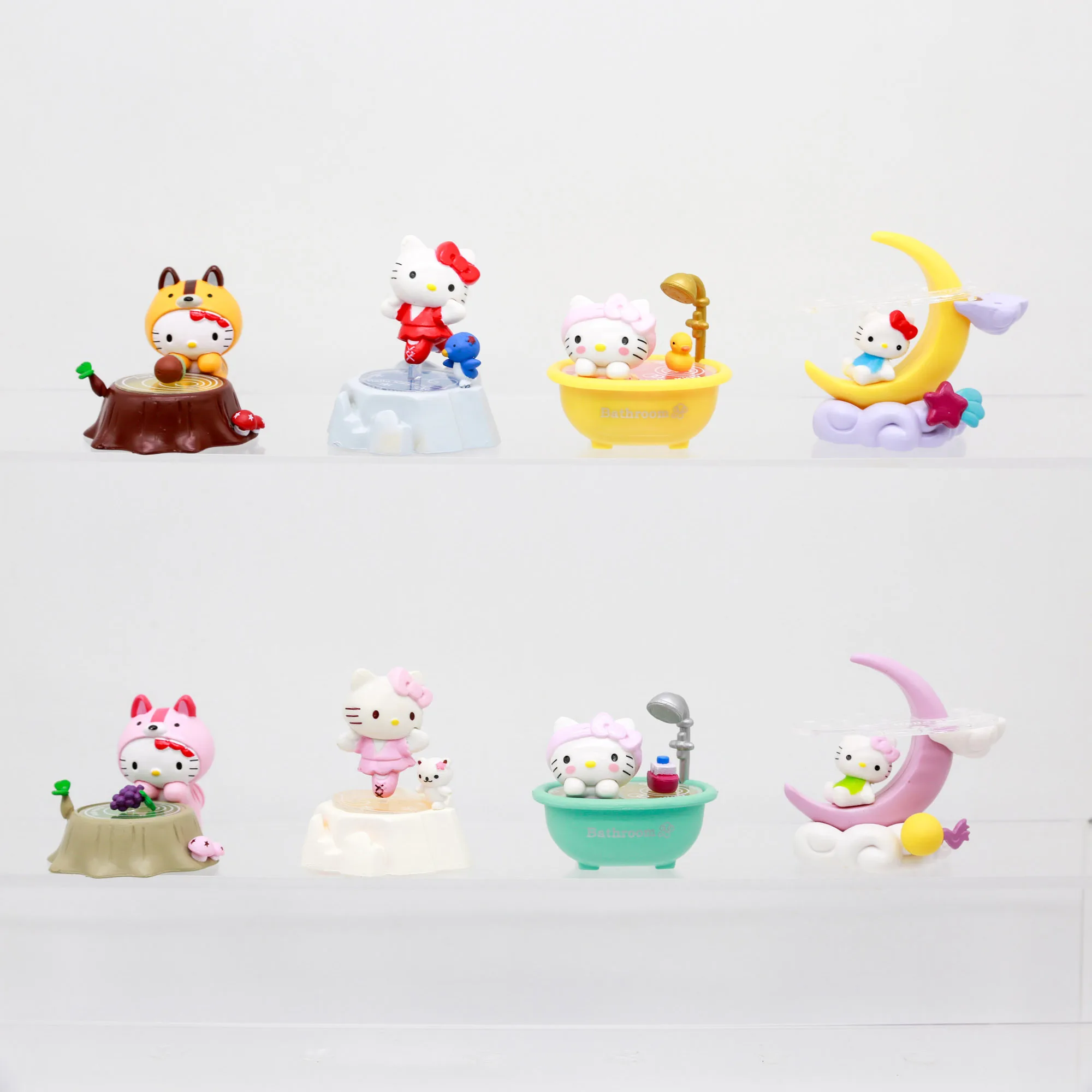 Sanrio Characters Hello Kitty Bathroom Bathtub Lovely Figures Miniature Mini Figurines Table Ornaments Children Toys Gifts
Sanrio Characters Hello Kitty Bathroom Bathtub Lovely Figures Miniature Mini Figurines Table Ornaments Children Toys Gifts