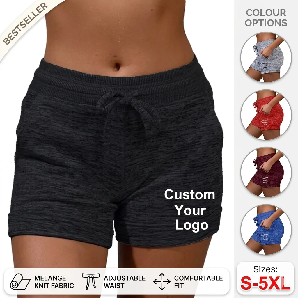 Summer High Waist Custom Logo Quick-Drying Yoga Shorts Women's Casual Wide Leg Drawstring Sports Fitness Pants for L Size
Summer High Waist Custom Logo Quick-Drying Yoga Shorts Women's Casual Wide Leg Drawstring Sports Fitness Pants for L Size