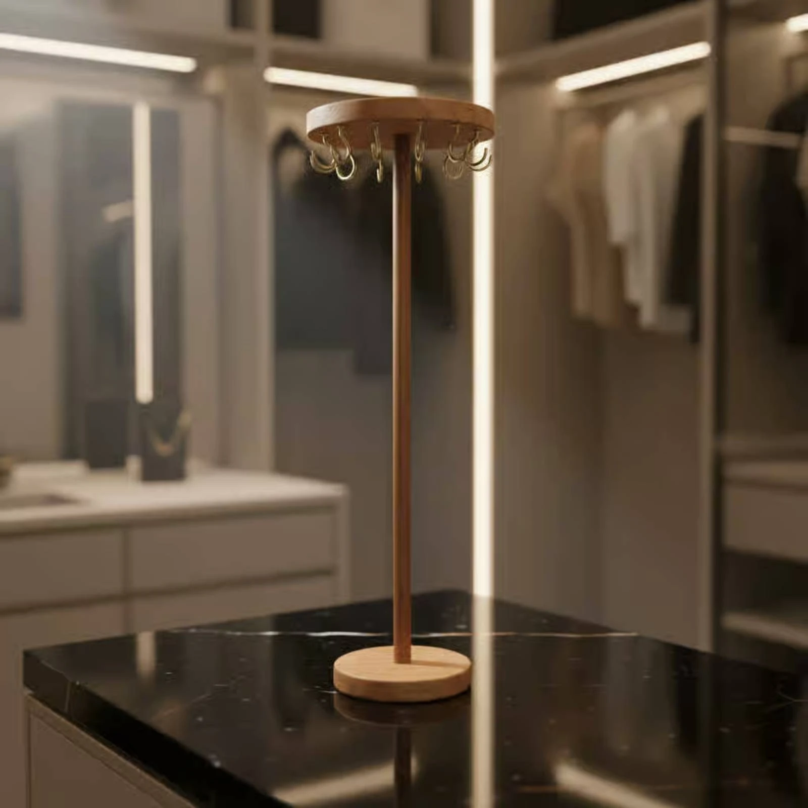 Necklace Display Stand Detachable Jewelry Display Rack for Market Stall
Necklace Display Stand Detachable Jewelry Display Rack for Market Stall