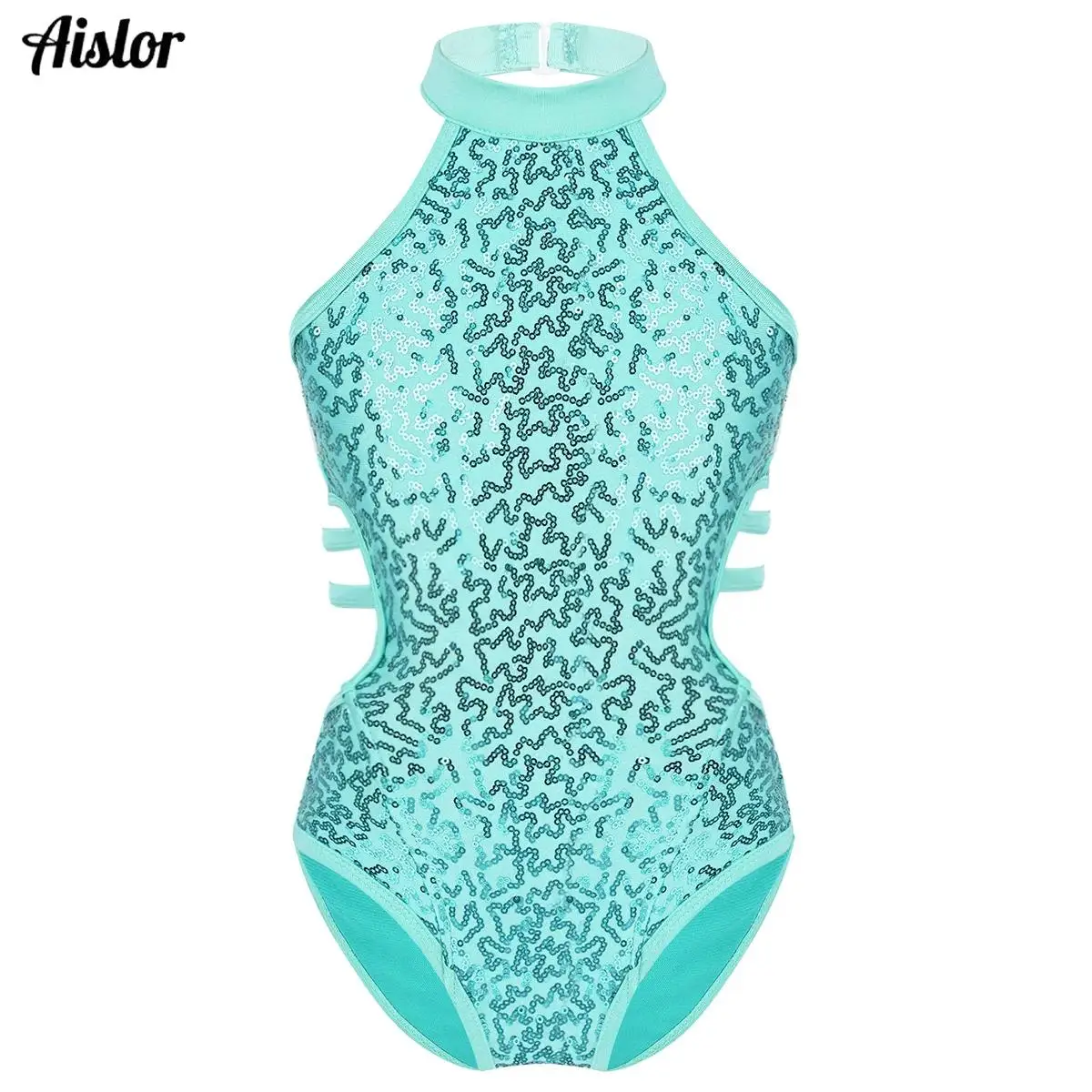 Kids Girls Ballet Dance Gymnastic Leotard Sleeveless Shiny Sequins Bodysuit Figure Skating Acrobatics Stage Performance Costume
Kids Girls Ballet Dance Gymnastic Leotard Sleeveless Shiny Sequins Bodysuit Figure Skating Acrobatics Stage Performance Costume