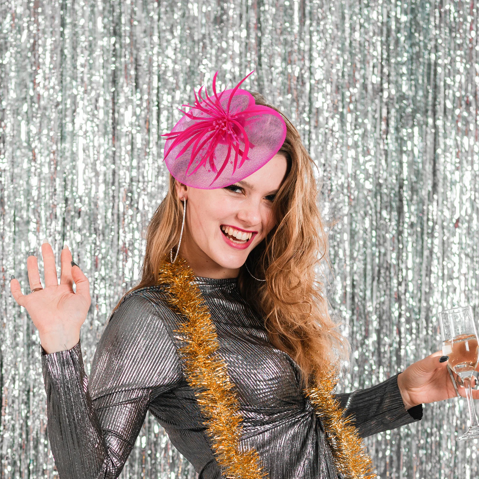 1Pcs Elegant Headdress Lightweight Comfortable Wear for Concert Dance Elegant Hair Clip Hair Accessories
1Pcs Elegant Headdress Lightweight Comfortable Wear for Concert Dance Elegant Hair Clip Hair Accessories