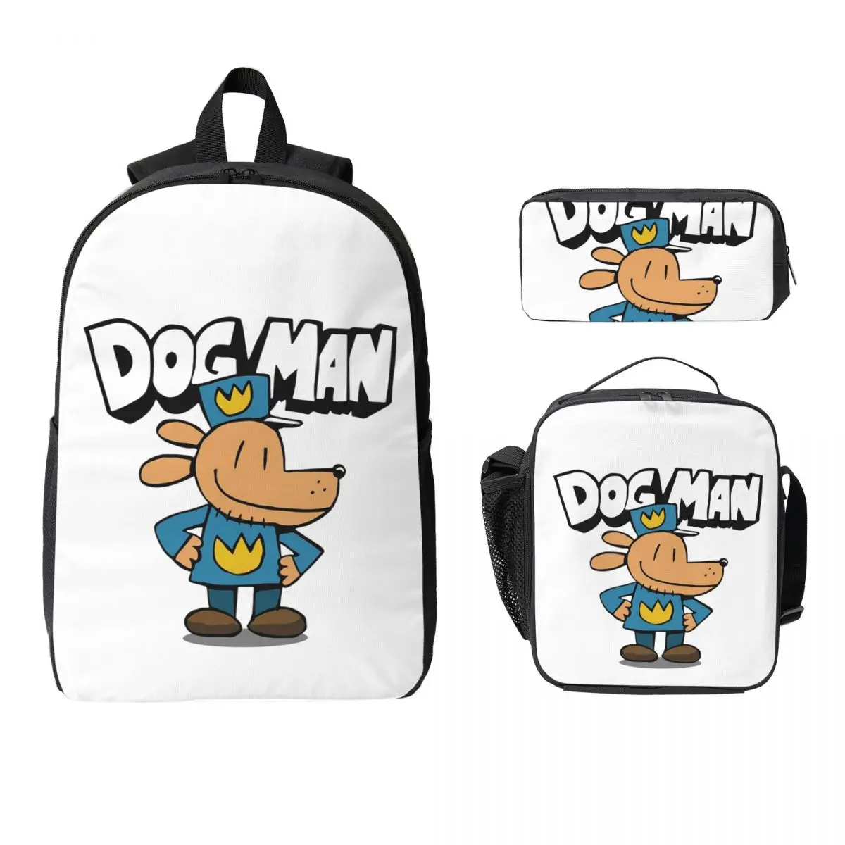 Dog Man Boy Backpack Student Boys Girls BookBag School Bag Laptop Shoulder Bags 3ps Insulated Lunch Bag Pencil Case
Dog Man Boy Backpack Student Boys Girls BookBag School Bag Laptop Shoulder Bags 3ps Insulated Lunch Bag Pencil Case