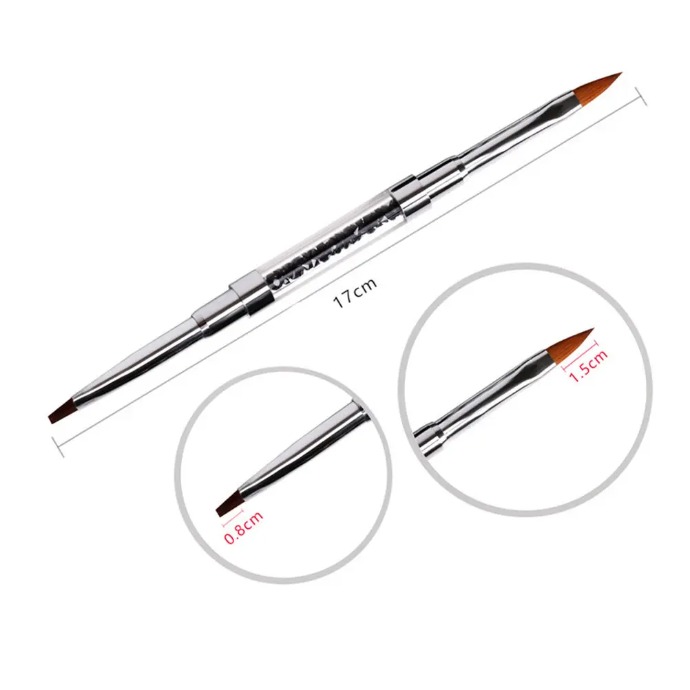 3Pcs Nail Art Brush Set Professional Double-Headed Crystal Pen Portable Nail Manicure Tools Lightweight for DIY
3Pcs Nail Art Brush Set Professional Double-Headed Crystal Pen Portable Nail Manicure Tools Lightweight for DIY