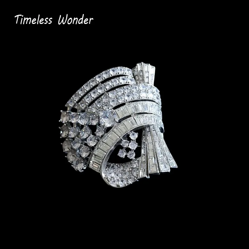 Timeless Wonder Fancy Zircon Geo Clip Brooch Pins Women Designer Jewelry Runway Rare Gift Vintage Art Deco Trendy Classy 5384
Timeless Wonder Fancy Zircon Geo Clip Brooch Pins Women Designer Jewelry Runway Rare Gift Vintage Art Deco Trendy Classy 5384