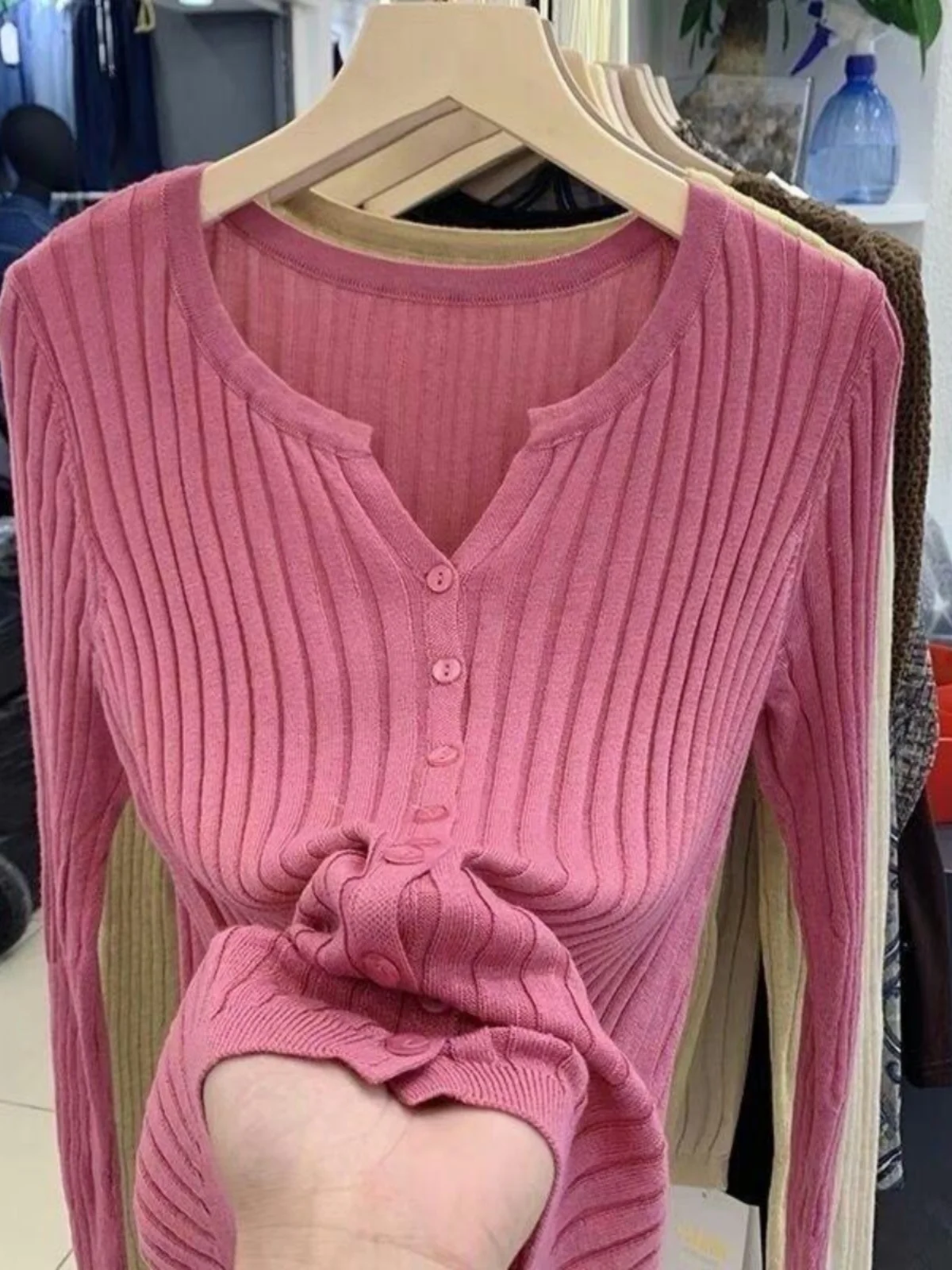 Spring Autumn 2024 Slim Fit Long Sve Knitted Open Cardigan Women's Lightweight Soft Korean Sle Air Conditioning Top
Spring Autumn 2024 Slim Fit Long Sve Knitted Open Cardigan Women's Lightweight Soft Korean Sle Air Conditioning Top