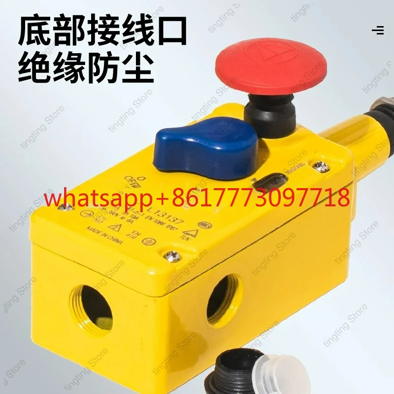 Safety emergency stop pull rope switch 440E-L13137 440E-13042 limit
Safety emergency stop pull rope switch 440E-L13137 440E-13042 limit