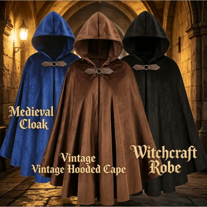 Medieval Hoodless Cloak –y – Windproof & Comfortable – Ideal for LARP Knight Fantasy Cosplay Ren Faire
Medieval Hoodless Cloak –y – Windproof & Comfortable – Ideal for LARP Knight Fantasy Cosplay Ren Faire