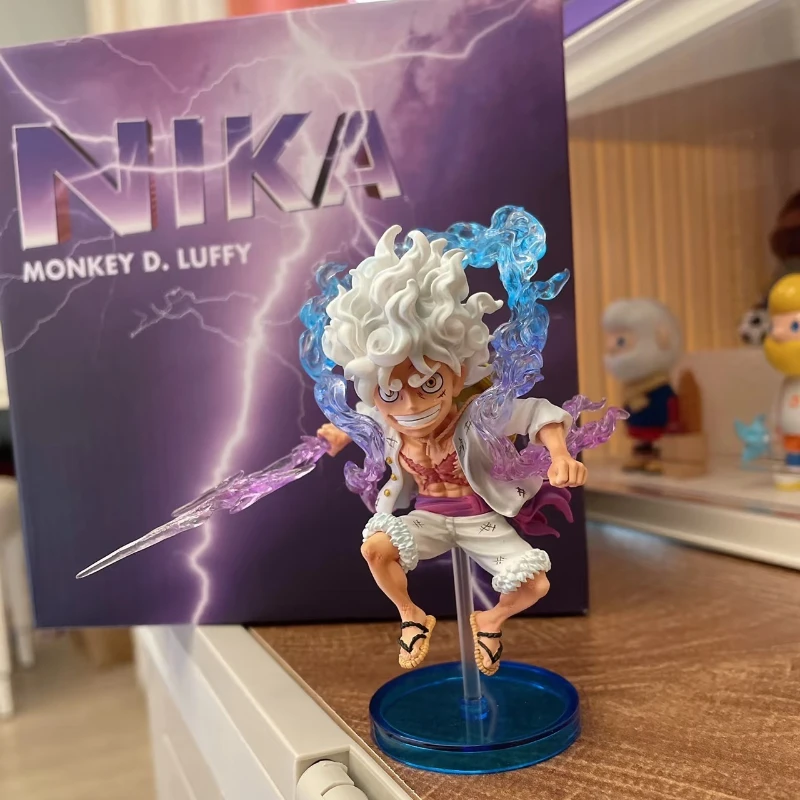 Nika Luffy Action Figure One Piece Decoration Gear 5 Straw Hat Luffy Mini Figurine PVC Anime Collectible Model Doll Toys Gifts
Nika Luffy Action Figure One Piece Decoration Gear 5 Straw Hat Luffy Mini Figurine PVC Anime Collectible Model Doll Toys Gifts