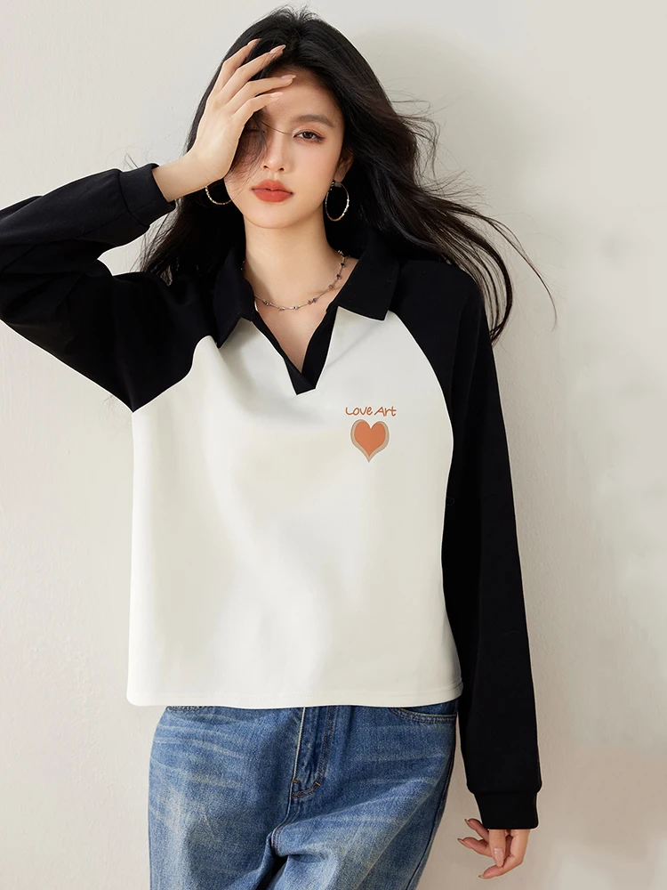 2025 Spring New Long Sleeves T-shirt Women Fashion Fake Two Piece T-Shirt Casual Chic Patchwork Tees Tops
2025 Spring New Long Sleeves T-shirt Women Fashion Fake Two Piece T-Shirt Casual Chic Patchwork Tees Tops