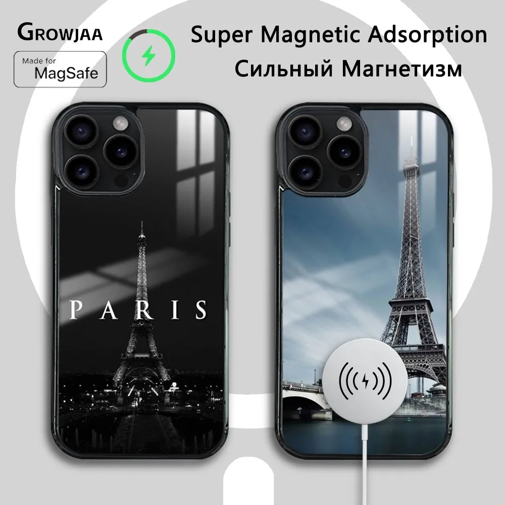 Classic Paris Eiffel Tower Phone Case For iPhone 16 15 14 13 12 11 Pro Max Plus Mini Magsafe Mirror Wireless Magnetic Cover
Classic Paris Eiffel Tower Phone Case For iPhone 16 15 14 13 12 11 Pro Max Plus Mini Magsafe Mirror Wireless Magnetic Cover