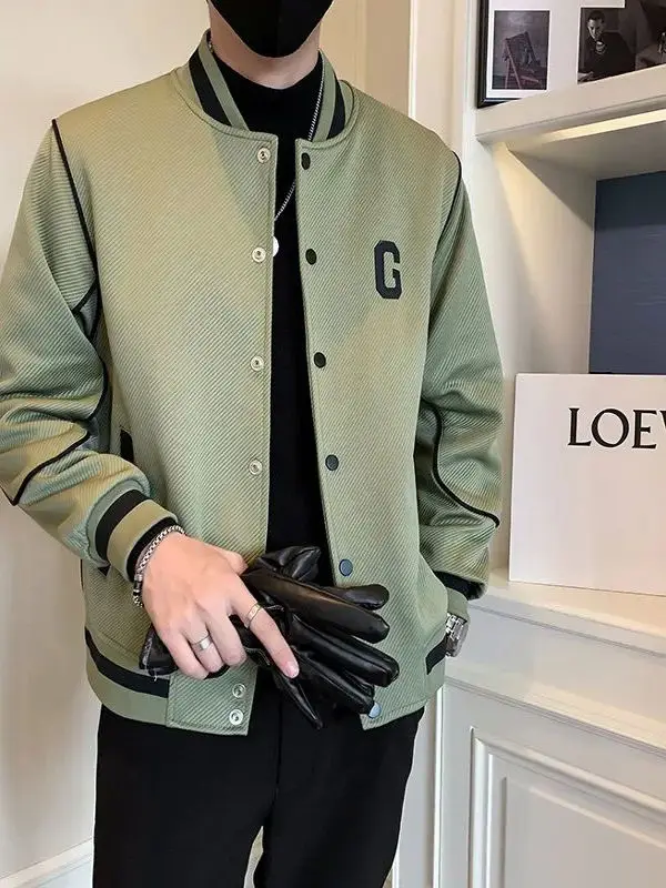 Men's Faionable Casual Versatile Jaet Youth Stand Fit Long Sve Thiened Autumn Winter Stand Collar Casual Coat
Men's Faionable Casual Versatile Jaet Youth Stand Fit Long Sve Thiened Autumn Winter Stand Collar Casual Coat