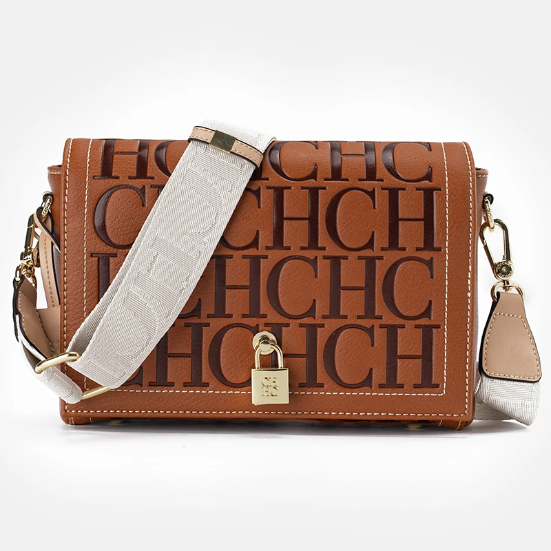 CH Niche Design Crossbody Bag Letter Print High Quality Ladies Brand Trend Fashion Elegant Classic Style Ladies Bag
CH Niche Design Crossbody Bag Letter Print High Quality Ladies Brand Trend Fashion Elegant Classic Style Ladies Bag