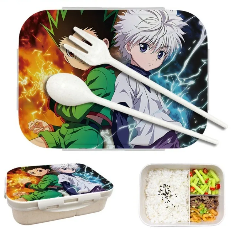 HUNTER×HUNTER Japanese Wheat Straw Lunch Box Insulated Student Bento Box Compartment Style with Lid Leak-Proof Food Container
HUNTER×HUNTER Japanese Wheat Straw Lunch Box Insulated Student Bento Box Compartment Style with Lid Leak-Proof Food Container