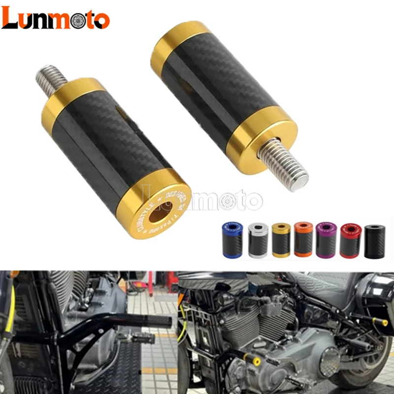 Front Rear Highway Peg Crash Bar End Sliders For Harley Softail FXST Street Bob Sportster 1 1/4" Engine Guard Motorcycle Slider
Front Rear Highway Peg Crash Bar End Sliders For Harley Softail FXST Street Bob Sportster 1 1/4" Engine Guard Motorcycle Slider