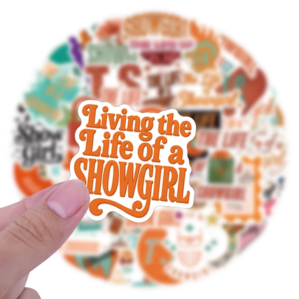10/30/55pcs Cartoon The Life of a Showgirl Phrases Stickers Decoration Decals DIY Luggage Stationery Laptop Waterproof Sticker
10/30/55pcs Cartoon The Life of a Showgirl Phrases Stickers Decoration Decals DIY Luggage Stationery Laptop Waterproof Sticker