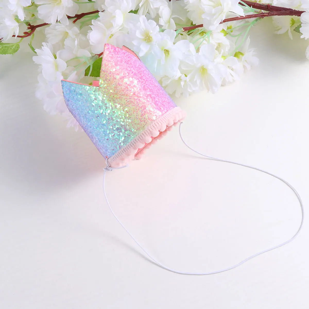 Rainbow Glitter Crown Birthday Hat Kids Party Decoration Shiny Unique Design Photo Prop Surprise Gift Tiara Cap Toddler
Rainbow Glitter Crown Birthday Hat Kids Party Decoration Shiny Unique Design Photo Prop Surprise Gift Tiara Cap Toddler