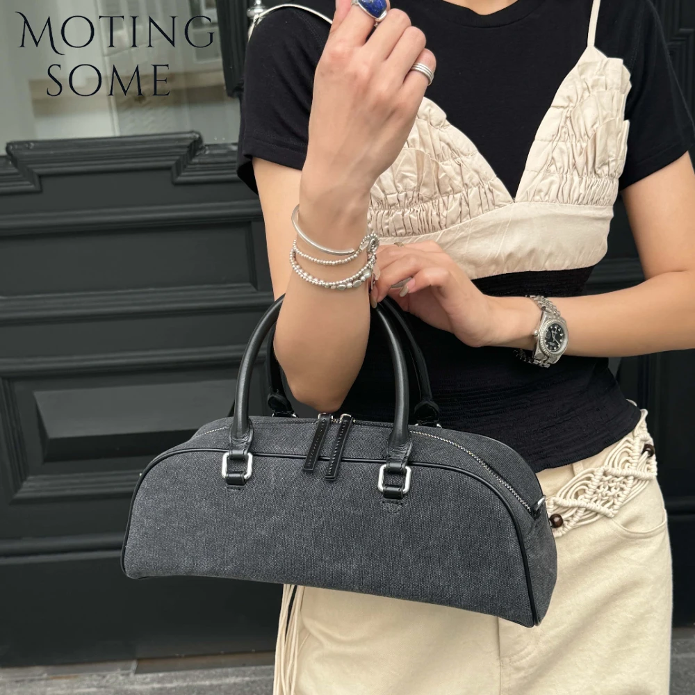 Motingsome, летние холщовые женские французские сумки, новинка 2025, модные сумки и кошельки для боулинга, роскошная дизайнерская дорожная сумка, новинка 
Motingsome, летние холщовые женские французские сумки, новинка 2025, модные сумки и кошельки для боулинга, роскошная дизайнерская дорожная сумка, новинка