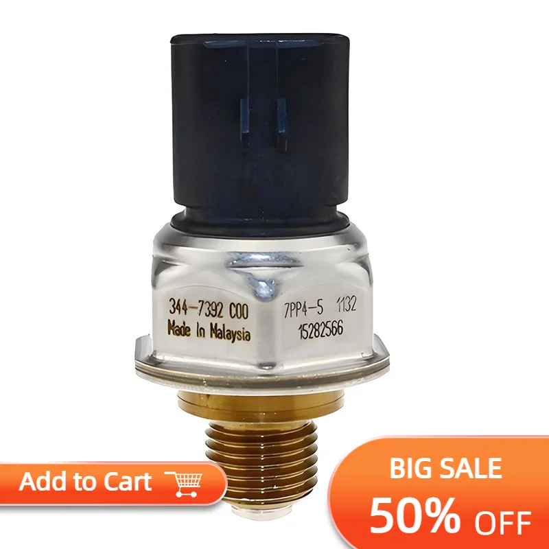 CAT E336d2 E320e E312d E320d Excavator C6.6 Engine Parts Diesel Fuel Common Rail Sensor Pressure Switch 3447392 344-7392
CAT E336d2 E320e E312d E320d Excavator C6.6 Engine Parts Diesel Fuel Common Rail Sensor Pressure Switch 3447392 344-7392