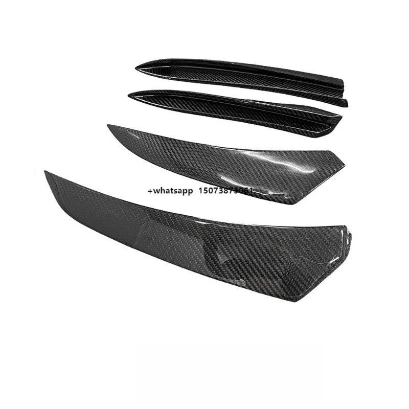 Dry Carbon Fiber Front Bumper Fog Light Cover Canards for W167 GLE 450 Bodykit
Dry Carbon Fiber Front Bumper Fog Light Cover Canards for W167 GLE 450 Bodykit