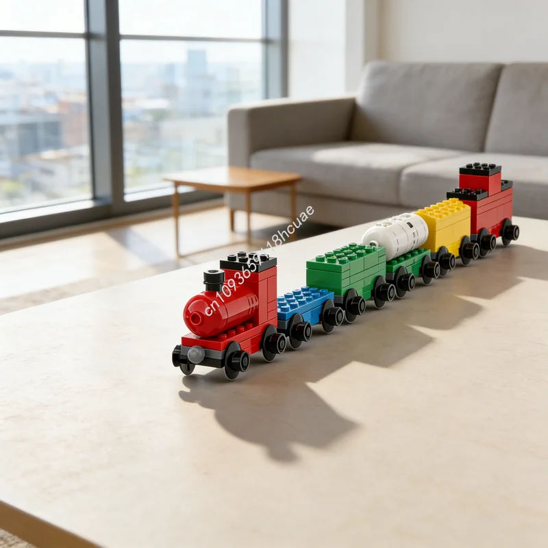 127pcs MOC BRIO Locomotive Train Model Building Blocks Christmas Gifts Architecture Assemble Toy Creative Education DIY Idea
127pcs MOC BRIO Locomotive Train Model Building Blocks Christmas Gifts Architecture Assemble Toy Creative Education DIY Idea